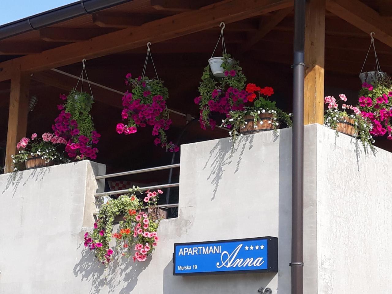 Apartmani Anna Sveti Martin Na Muri Exterior foto
